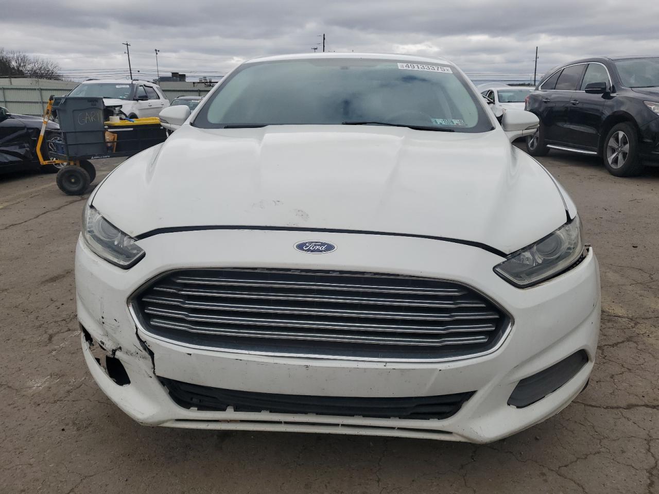 2016 Ford Fusion VIN 1FA6P0H79G5119403 Copart auction photo, rear end / front end damage thumbnail 5