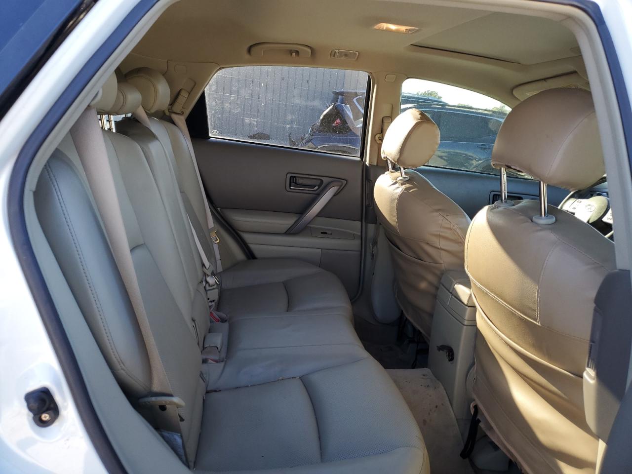 2004 Infiniti FX VIN JNRAS08U24X101219 Copart auction photo, side damage thumbnail 11