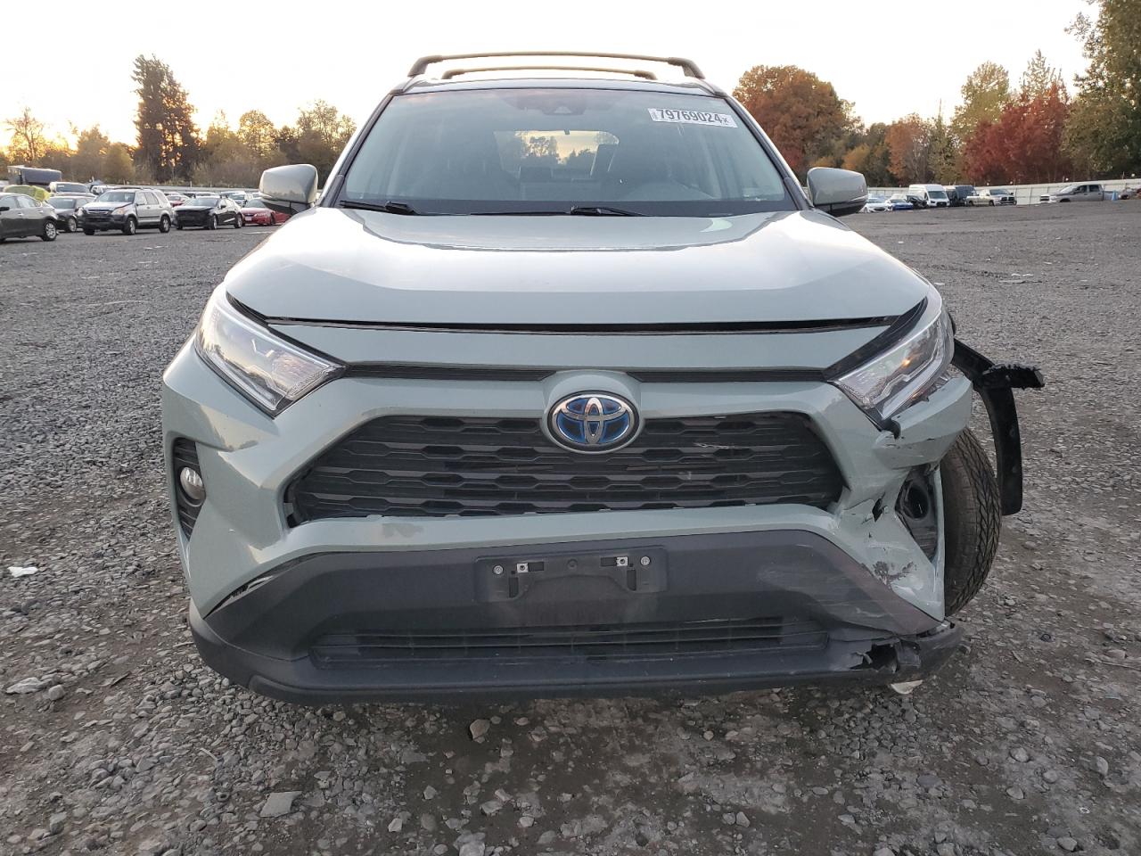 2021 Toyota RAV 4 VIN 4T3B6RFV8MU050970 Copart auction photo, front end / rear end damage thumbnail 5