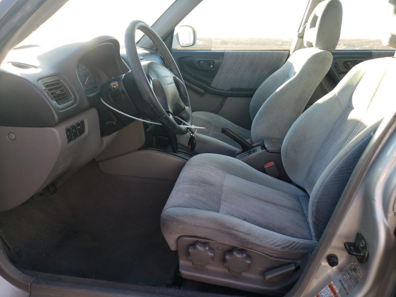 2001 Subaru Forester VIN JF1SF65681H759804 Copart auction photo, side / front end damage thumbnail 7