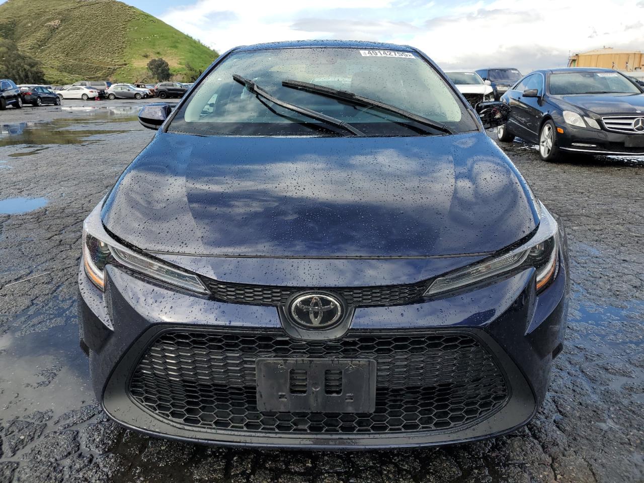 2022 Toyota Corolla VIN 5YFEPMAE7NP286977 Copart auction photo, front end / side damage thumbnail 5