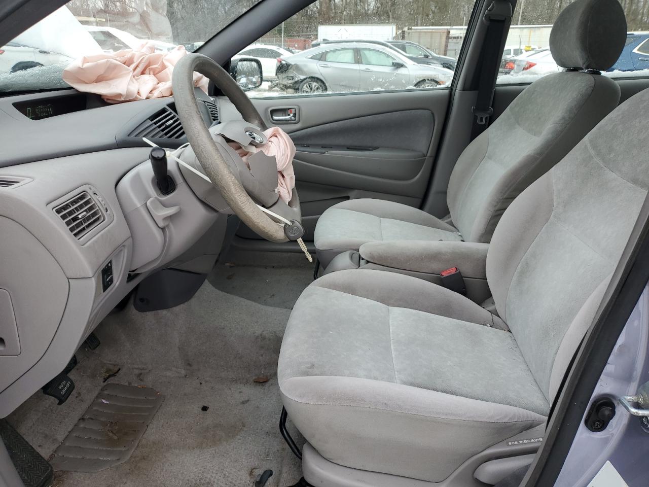 2002 Toyota Prius VIN JT2BK18U520068919 Copart auction photo, front end / side damage thumbnail 7