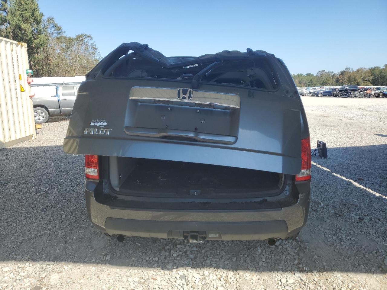 2011 Honda Pilot VIN 5FNYF3H26BB025112 Copart auction photo, rear end / front end damage thumbnail 6
