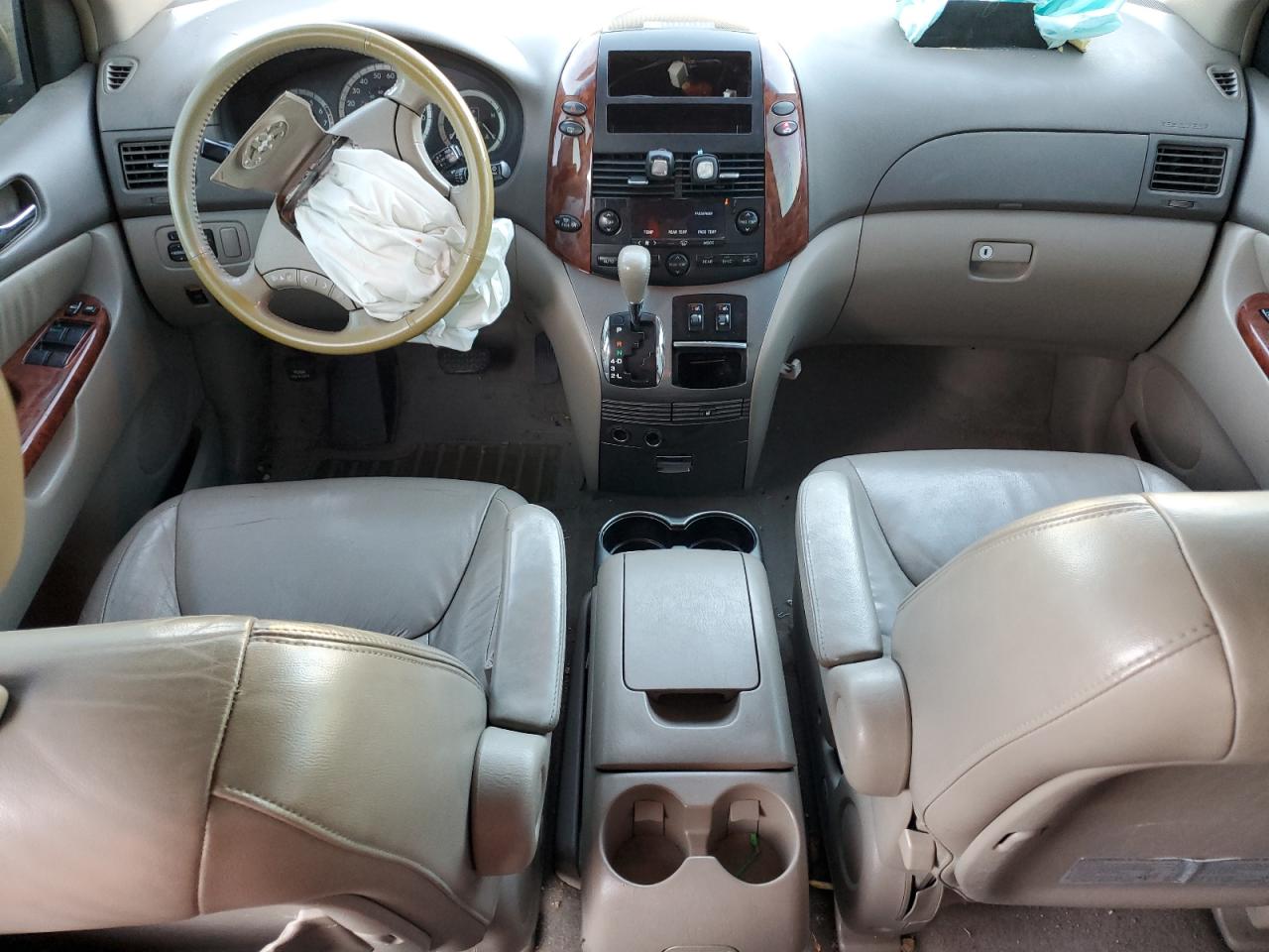 2004 Toyota Sienna VIN 5TDZA22C94S098259 Copart auction photo, front end damage thumbnail 8