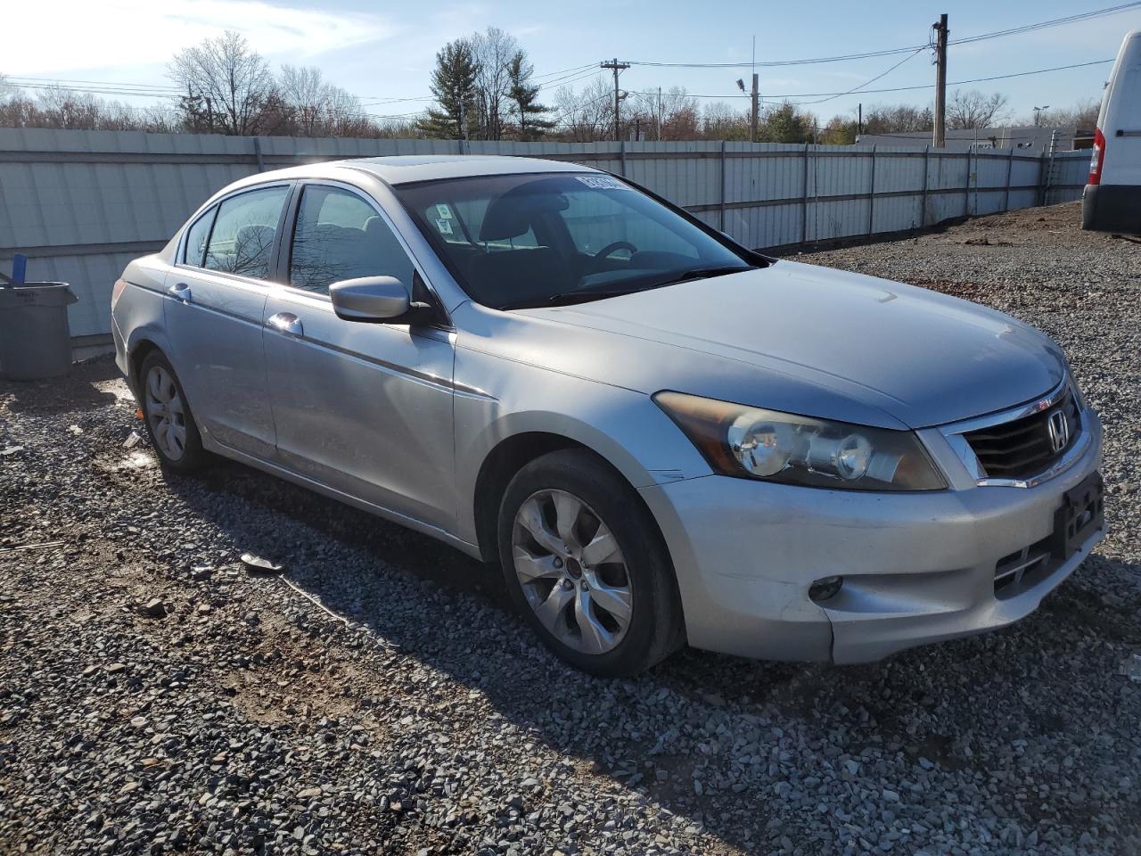 2008 Honda Accord VIN 1HGCP36728A044409 Copart auction photo, rear end damage thumbnail 4