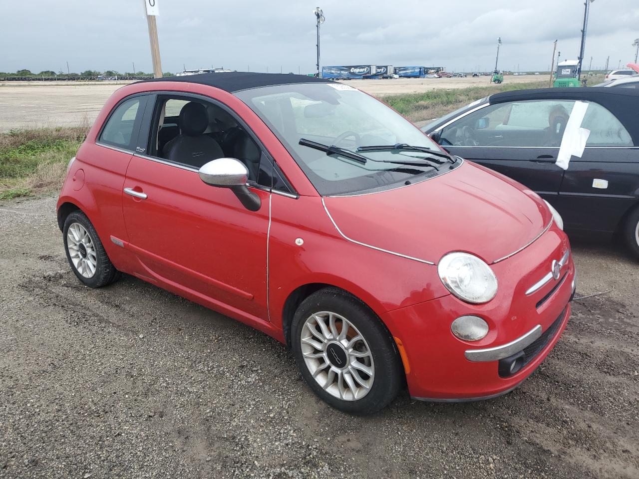 2012 Fiat 500 VIN 3C3CFFER6CT201984 Copart auction photo, water/flood damage thumbnail 4