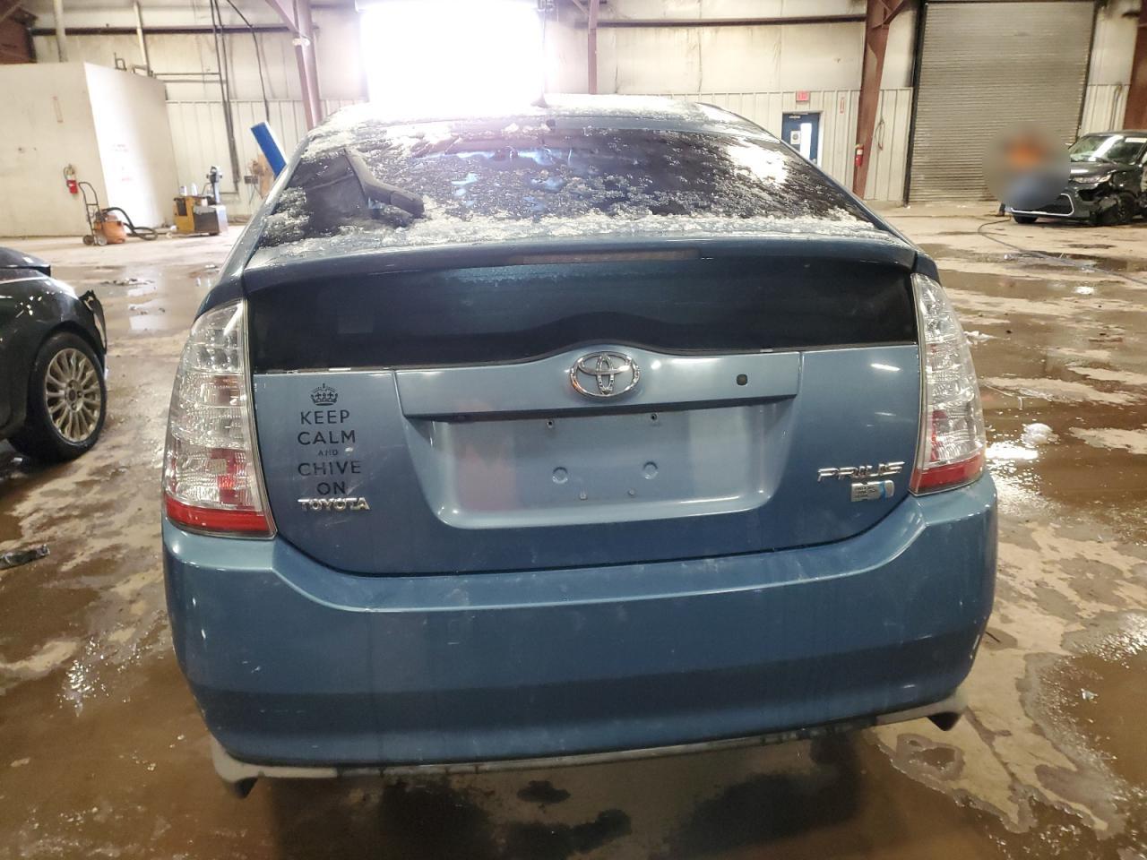 2009 Toyota Prius VIN JTDKB20U597832889 Copart auction photo, front end / mechanical damage thumbnail 6