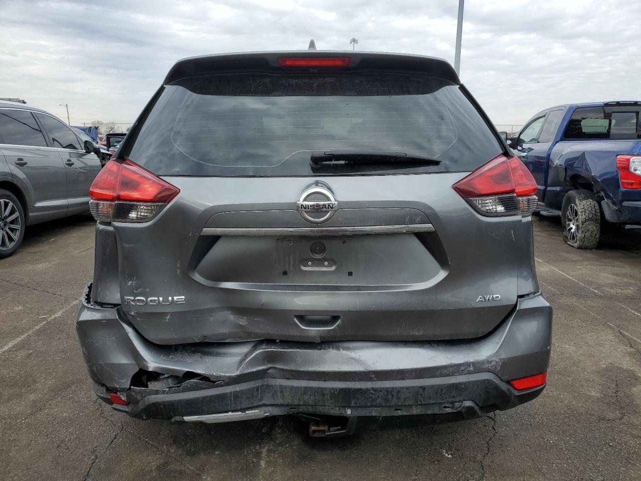 2017 Nissan Rogue VIN 5N1AT2MV4HC730139 Copart auction photo, rear end damage thumbnail 6