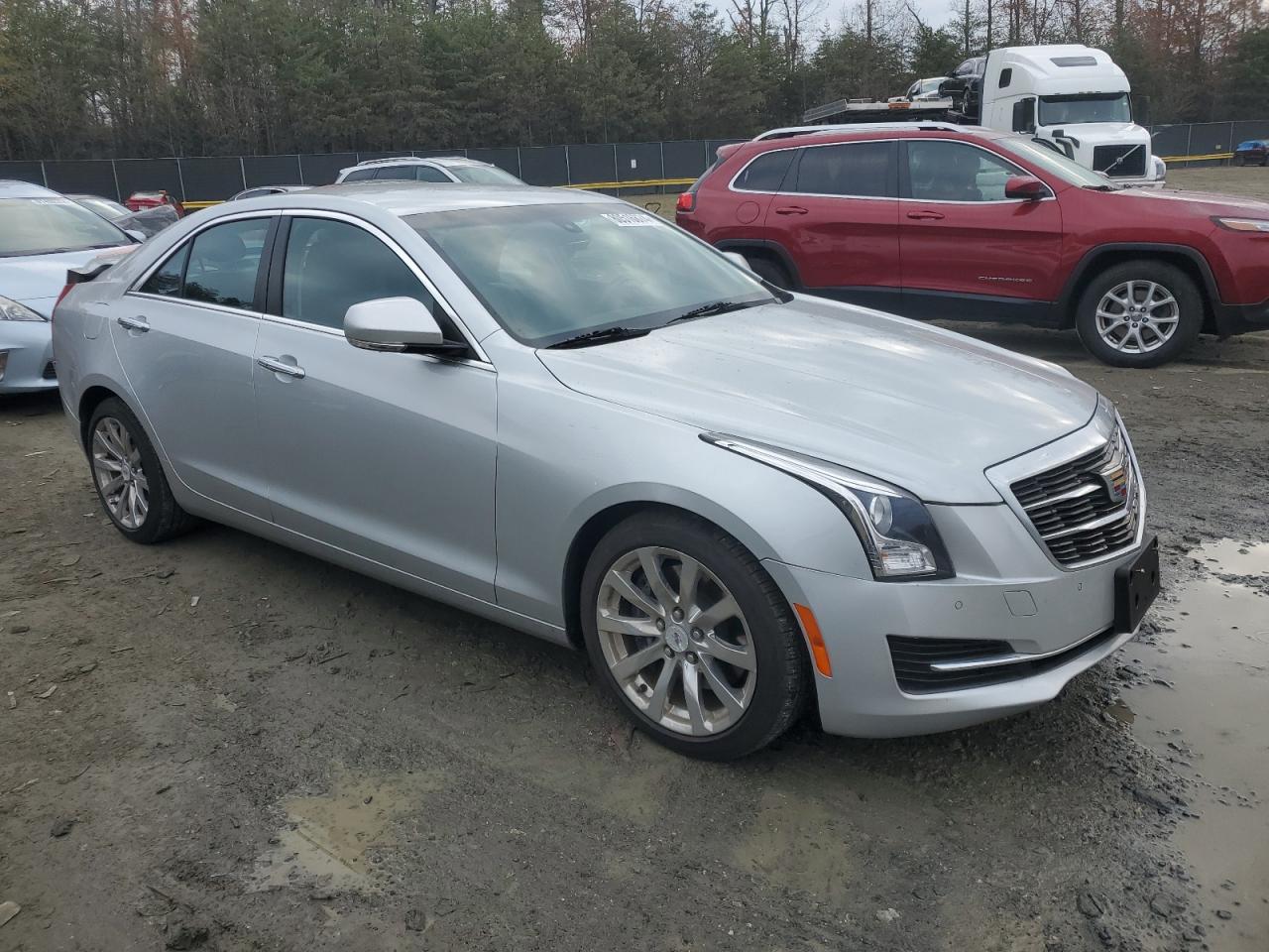 2017 Cadillac ATS VIN 1G6AB5RX7H0196822 Copart auction photo, rear end damage thumbnail 4