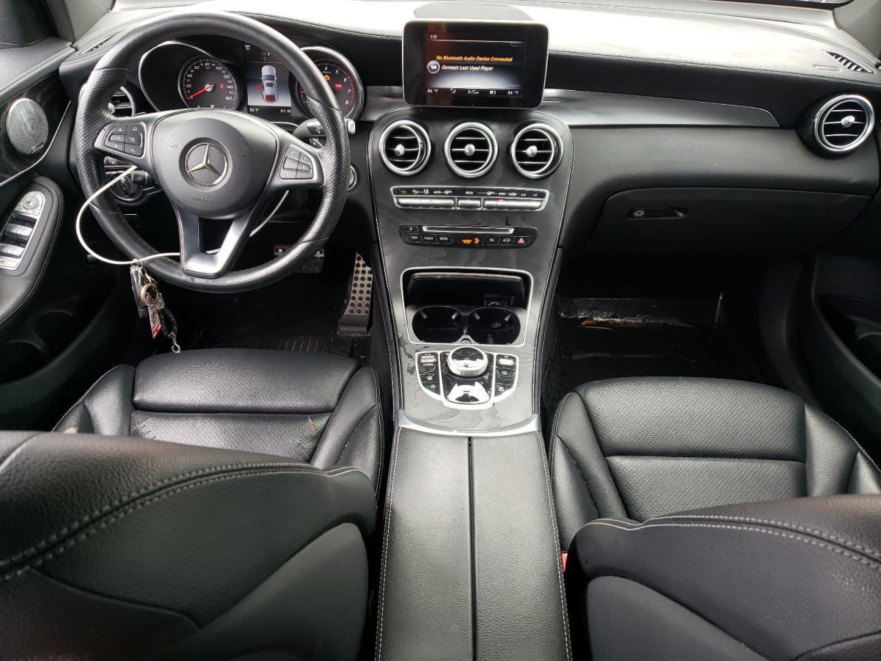 2018 Mercedes-Benz GLC VIN WDC0J4KB3JF301115 Copart auction photo, front end damage thumbnail 8