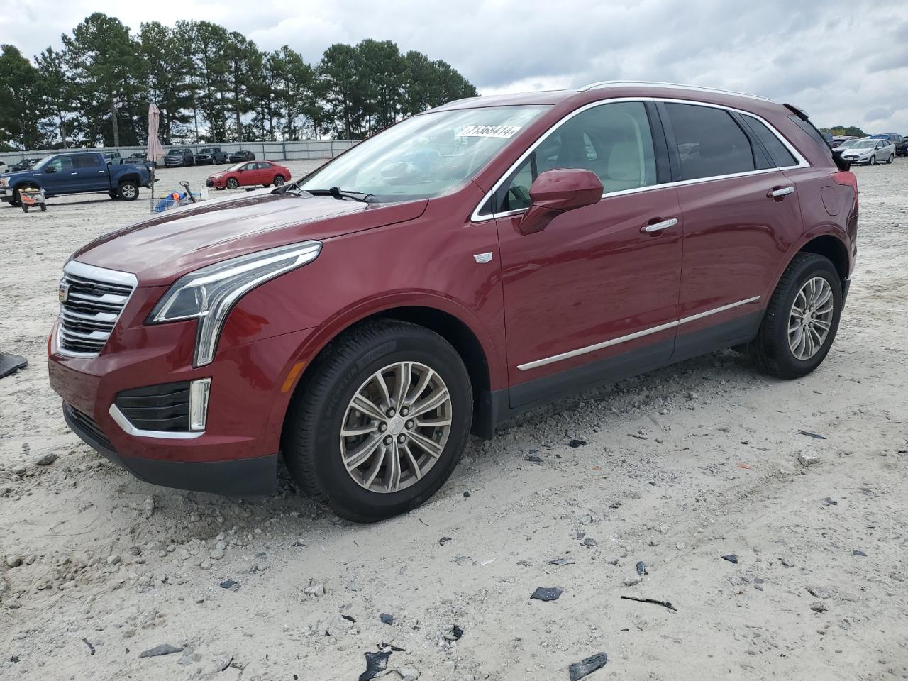 2017 Cadillac XT5 VIN 1GYKNBRS8HZ190545