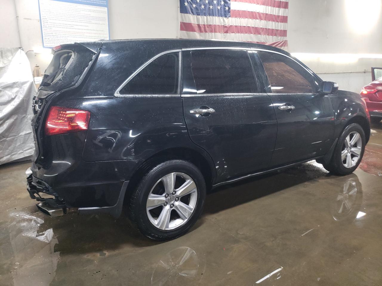 2011 Acura MDX VIN 2HNYD2H20BH530891 Copart auction photo, rear end damage thumbnail 3