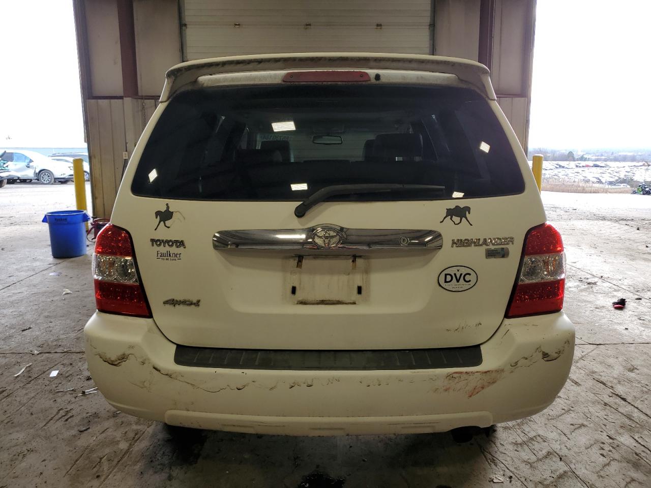 2007 Toyota Highlander VIN JTEHW21A670034387 Copart auction photo, front end damage thumbnail 6