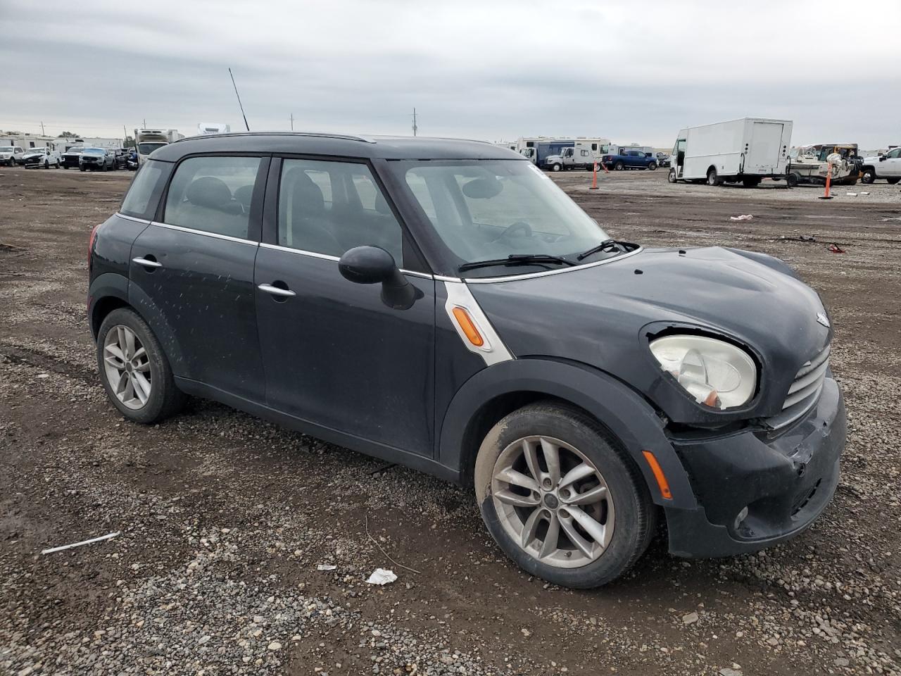 2013 MINI Cooper VIN WMWZB3C55DWM09797 Copart auction photo, front end / minor dent/scratches damage thumbnail 4