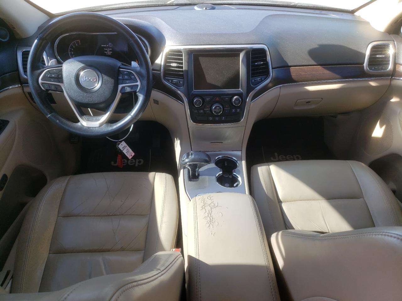 2014 Jeep Grand Cherokee VIN 1C4RJFBG4EC377440 Copart auction photo, all over damage thumbnail 8