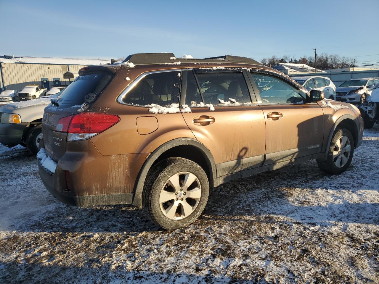 2011 Subaru Outback VIN 4S4BRBLC7B3311874 Copart auction photo, front end damage thumbnail 3