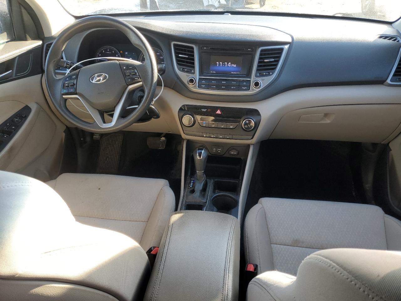 2016 Hyundai Tucson VIN KM8J33A48GU124563 Copart auction photo, minor dent/scratches damage thumbnail 8
