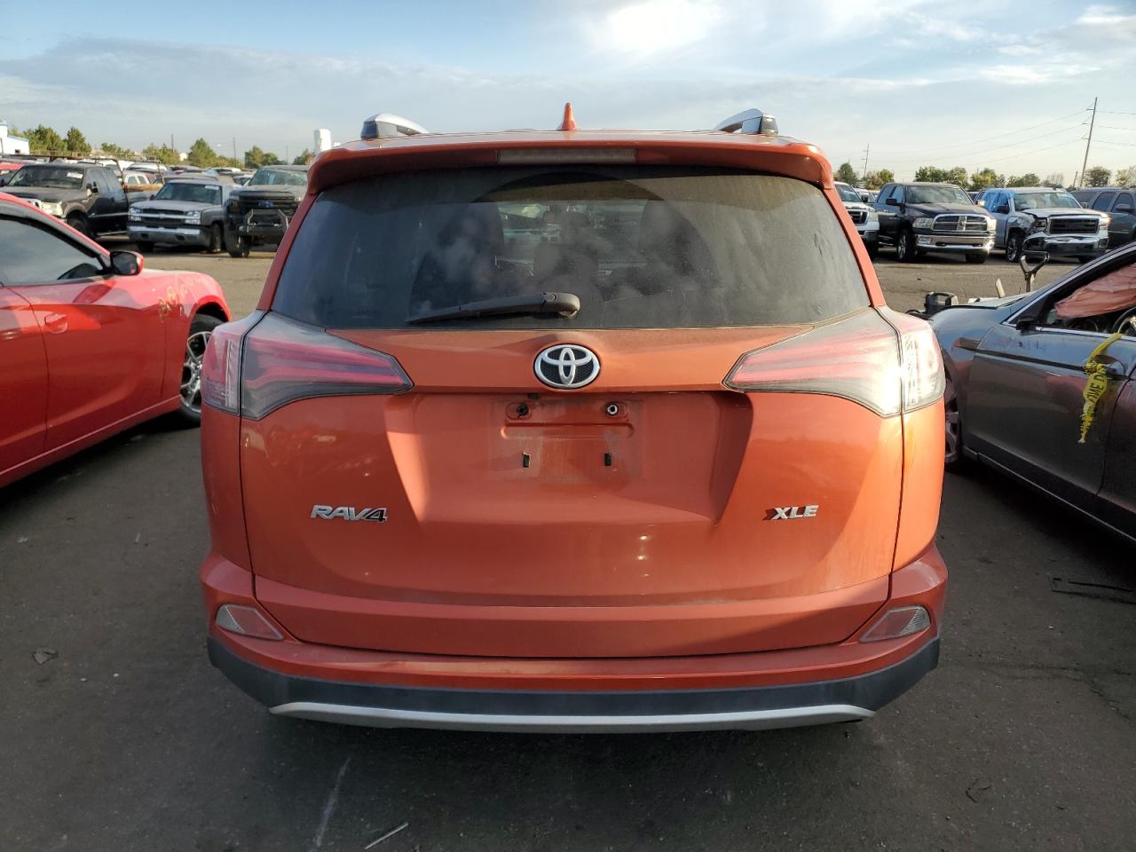 2016 Toyota RAV 4 VIN JTMWFREV0GJ077733 Copart auction photo, all over damage thumbnail 6