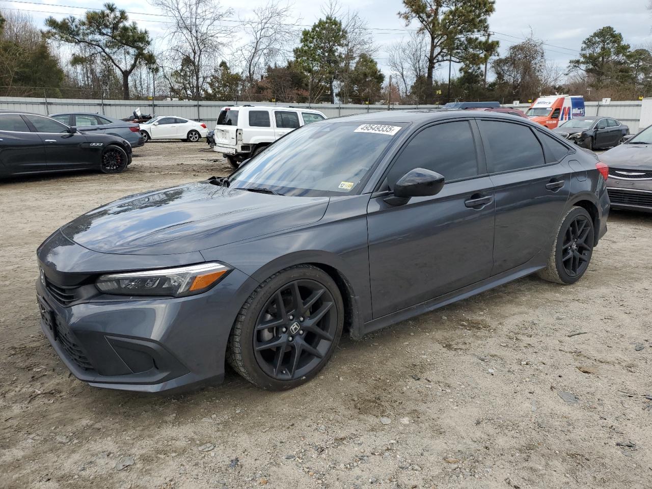 2022 Honda Civic VIN 2HGFE2F50NH534825