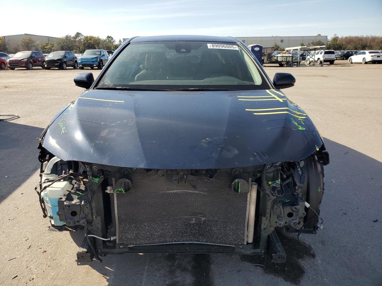 2021 Toyota Camry VIN 4T1G11AK4MU529091 Copart auction photo, front end damage thumbnail 5