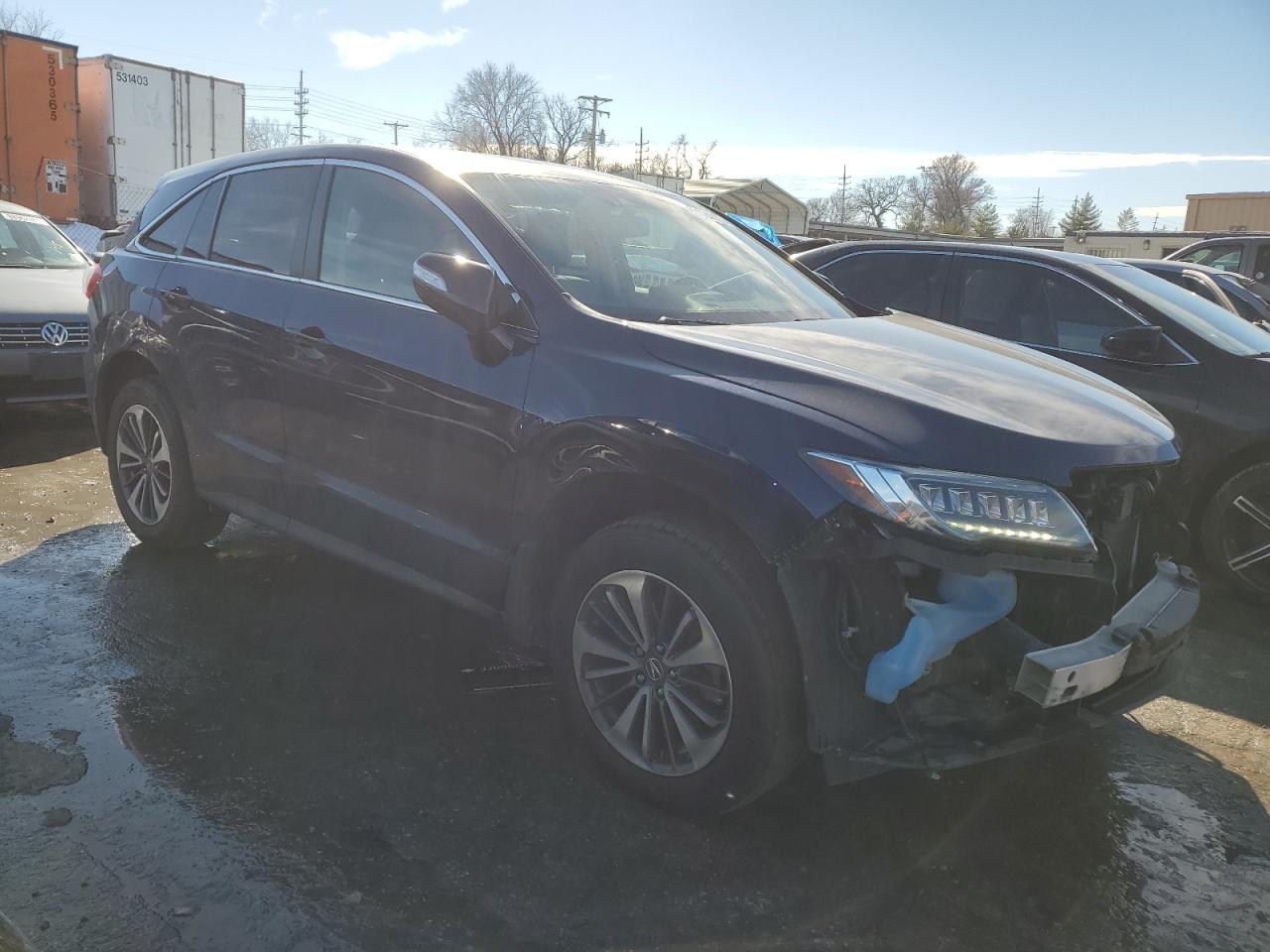 2017 Acura RDX VIN 5J8TB4H73HL016804 Copart auction photo, front end damage thumbnail 4