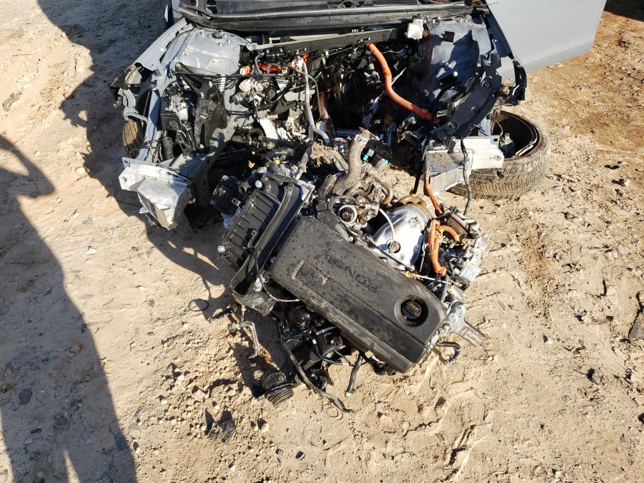 2023 Honda Accord VIN 1HGCY2F79PA064307 Copart auction photo, front end / side damage thumbnail 12