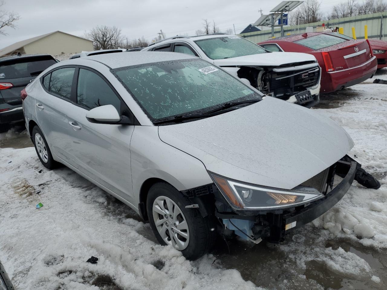 2020 Hyundai Elantra VIN 5NPD74LF8LH503688 Copart auction photo, front end damage thumbnail 4