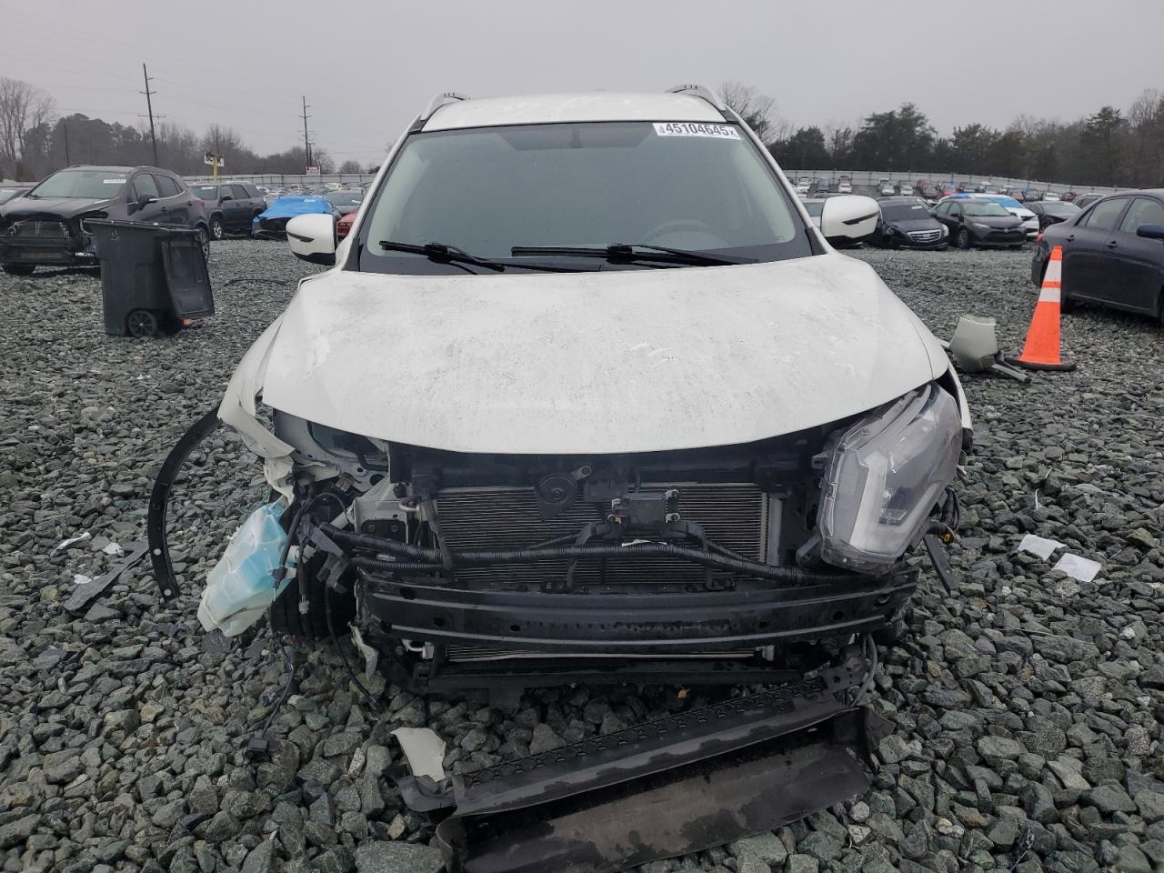 2018 Nissan Rogue VIN KNMAT2MT8JP611897 Copart auction photo, front end / undercarriage damage thumbnail 5