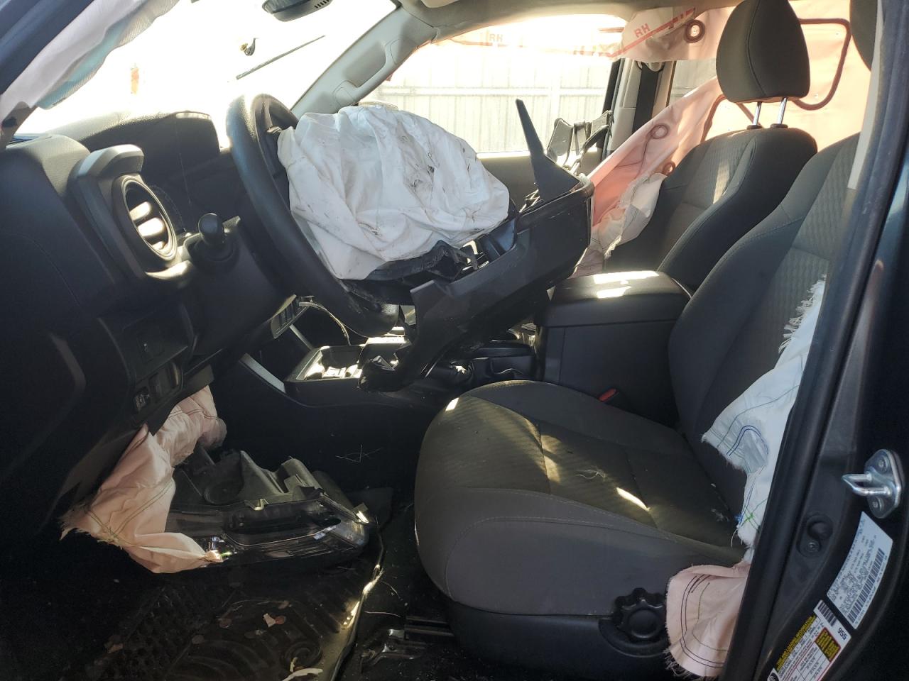 2022 Toyota Tacoma VIN 3TMCZ5AN5NM469146 Copart auction photo, front end damage thumbnail 7