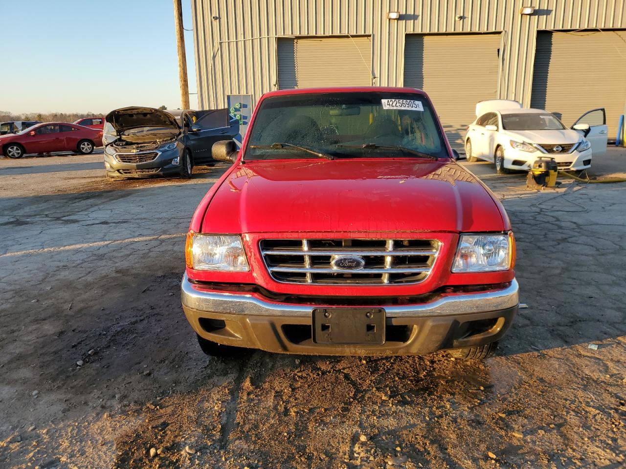 2003 Ford Ranger VIN 1FTYR14V13PB10359 Copart auction photo, front end damage thumbnail 5