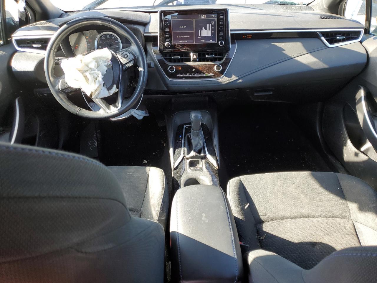 2020 Toyota Corolla VIN 5YFS4RCE8LP001626 Copart auction photo, front end / side damage thumbnail 8