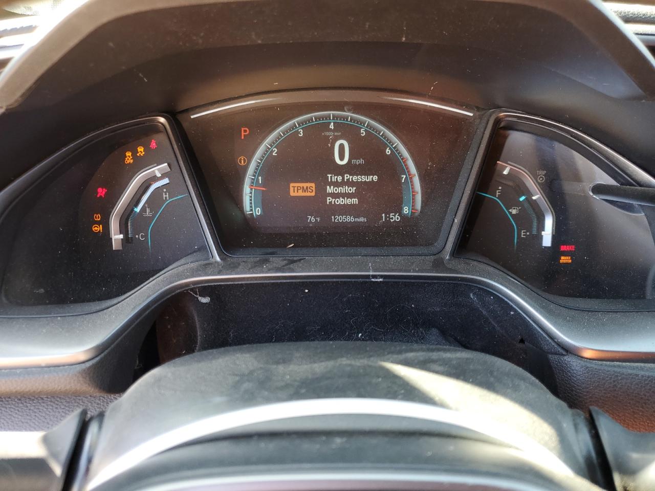 2018 Honda Civic VIN SHHFK7H55JU417418 Copart auction photo, front end damage thumbnail 9