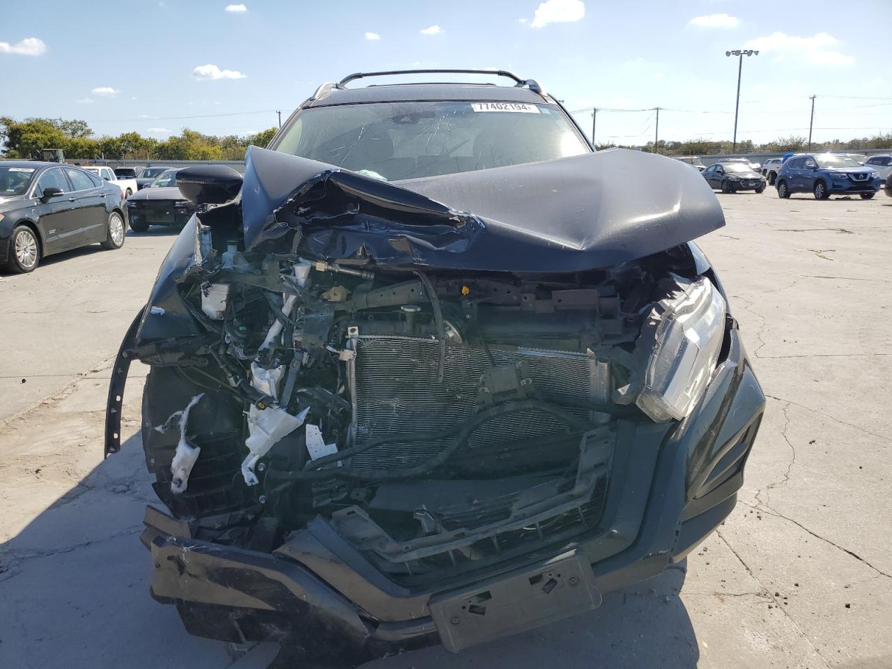 2020 Nissan Rogue VIN JN8AT2MT4LW012170 Copart auction photo, front end damage thumbnail 5
