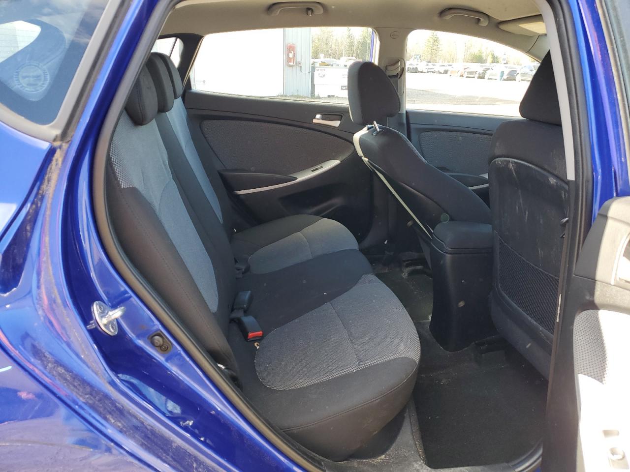 2013 Hyundai Accent VIN KMHCT5AE0DU104526 Copart auction photo, side / rear end damage thumbnail 10
