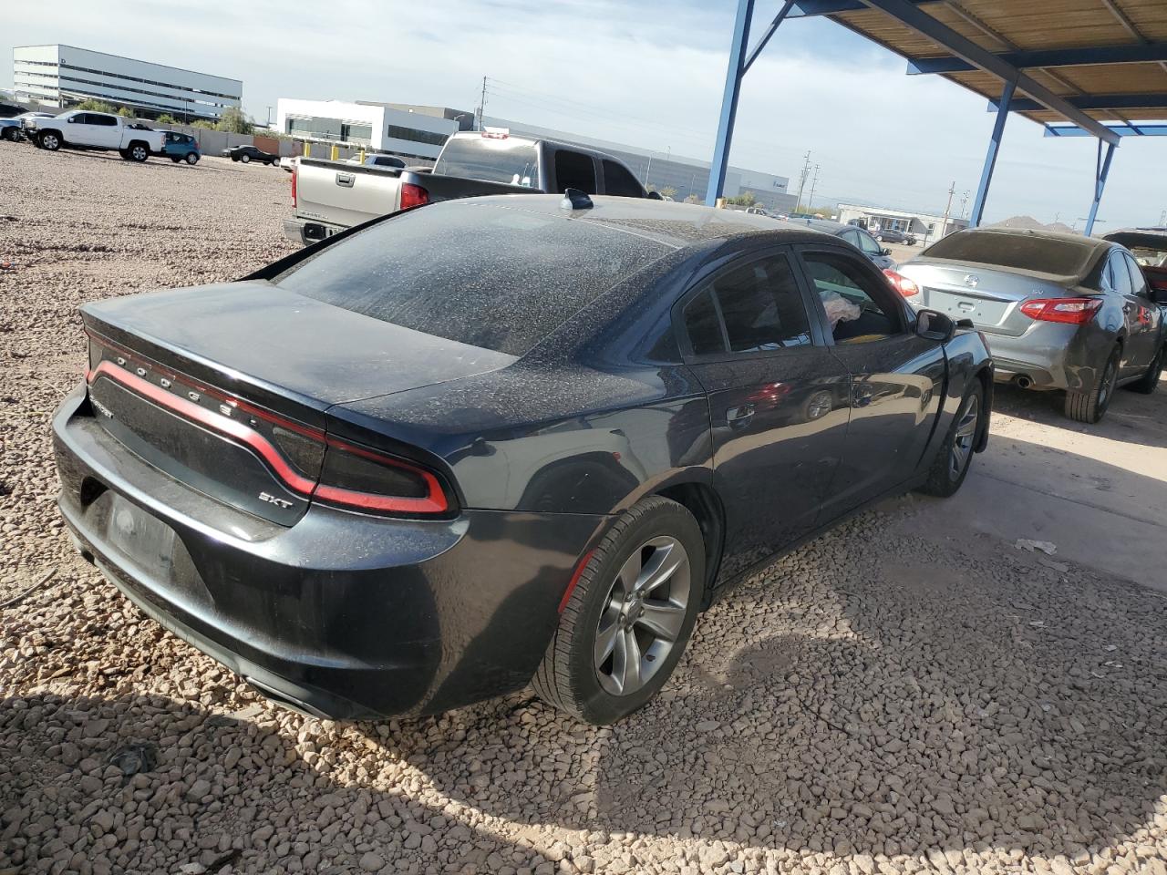 2016 Dodge Charger VIN 2C3CDXHG5GH132127 Copart auction photo, front end damage thumbnail 3