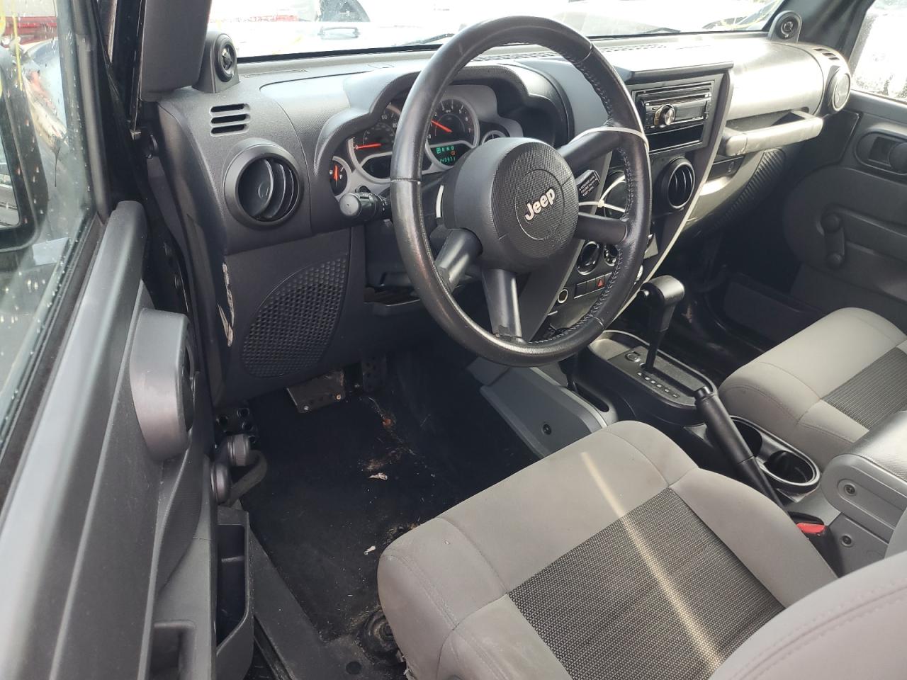 2010 Jeep Wrangler VIN 1J4AA2D19AL208744 Copart auction photo, water/flood damage thumbnail 8