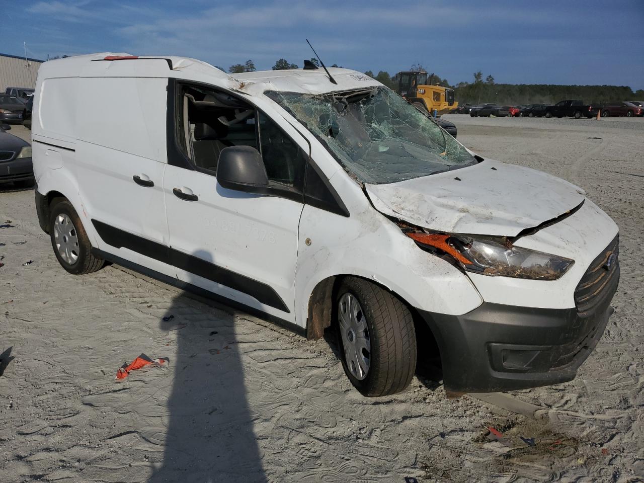 2020 Ford Transit VIN NM0LS7E26L1470670 Copart auction photo, all over / top/roof damage thumbnail 4