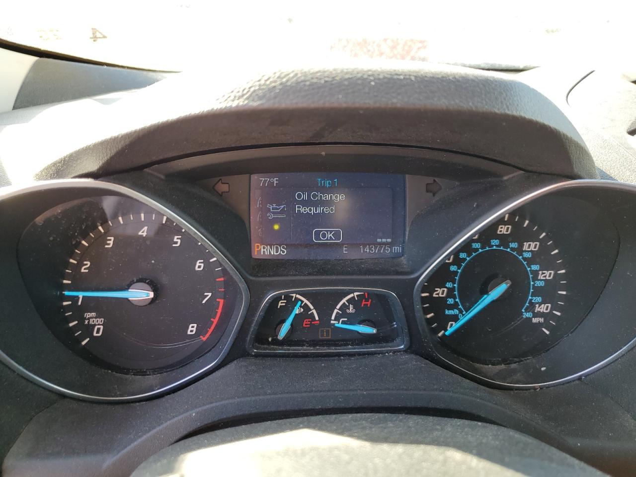 2015 Ford Escape VIN 1FMCU0G7XFUC32896 Copart auction photo, front end / side damage thumbnail 9