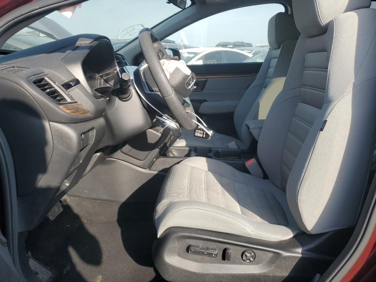 2017 Honda CR-V VIN 2HKRW2H54HH639708 Copart auction photo, front end / side damage thumbnail 7