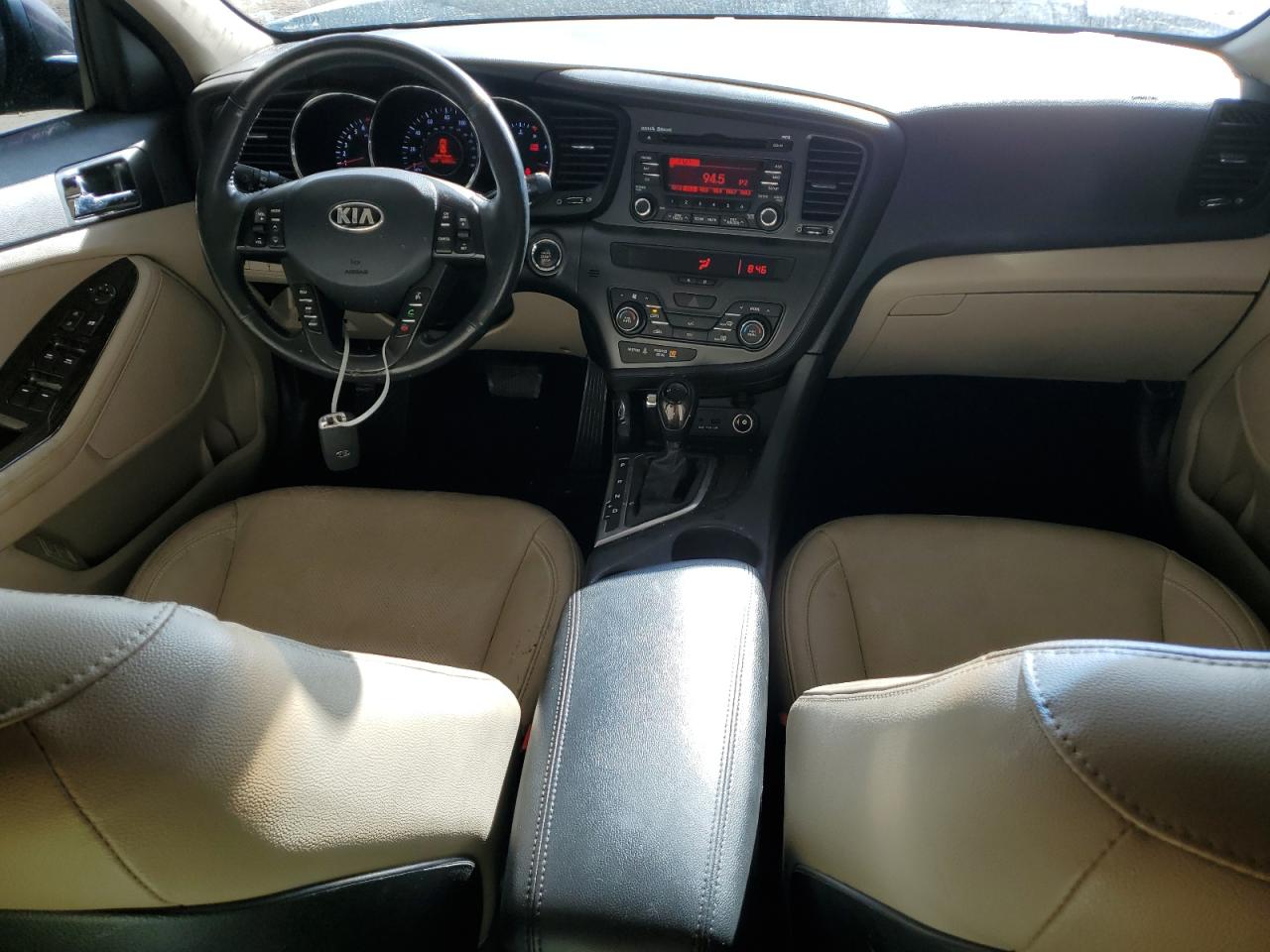 2013 KIA Optima VIN 5XXGN4A73DG145184 Copart auction photo, front end damage thumbnail 8