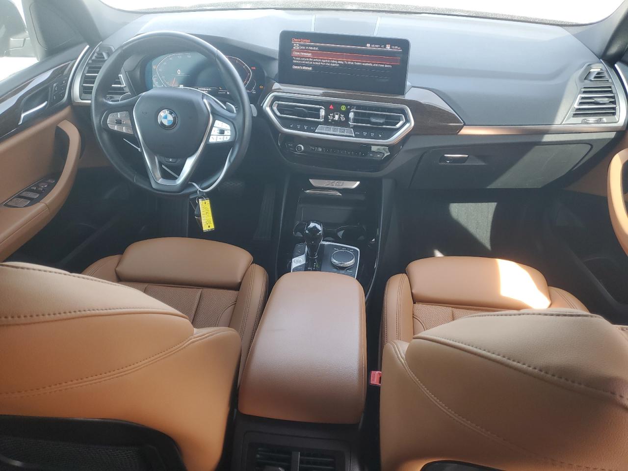 2022 BMW X3 VIN 5UX43DP01N9K93172 Copart auction photo, front end damage thumbnail 8