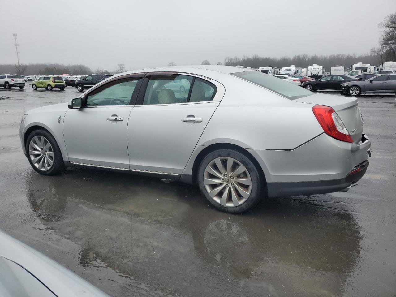 2014 Lincoln MKS VIN 1LNHL9DK3EG611726 Copart auction photo, rear end damage thumbnail 2