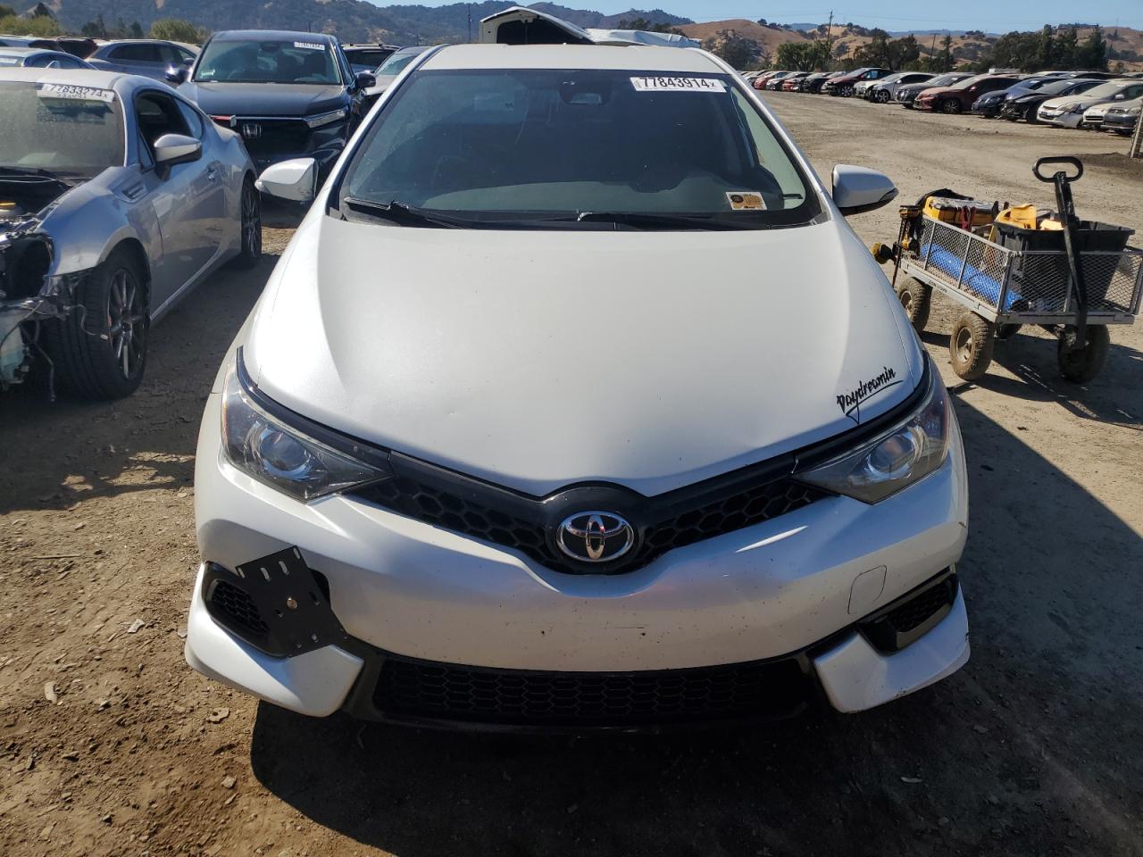 2018 Toyota Corolla VIN JTNKARJE3JJ565936 Copart auction photo, side / rear end damage thumbnail 5