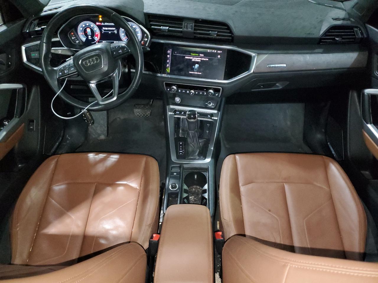 2019 Audi Q3 VIN WA1BECF38K1065134 Copart auction photo, side damage thumbnail 8