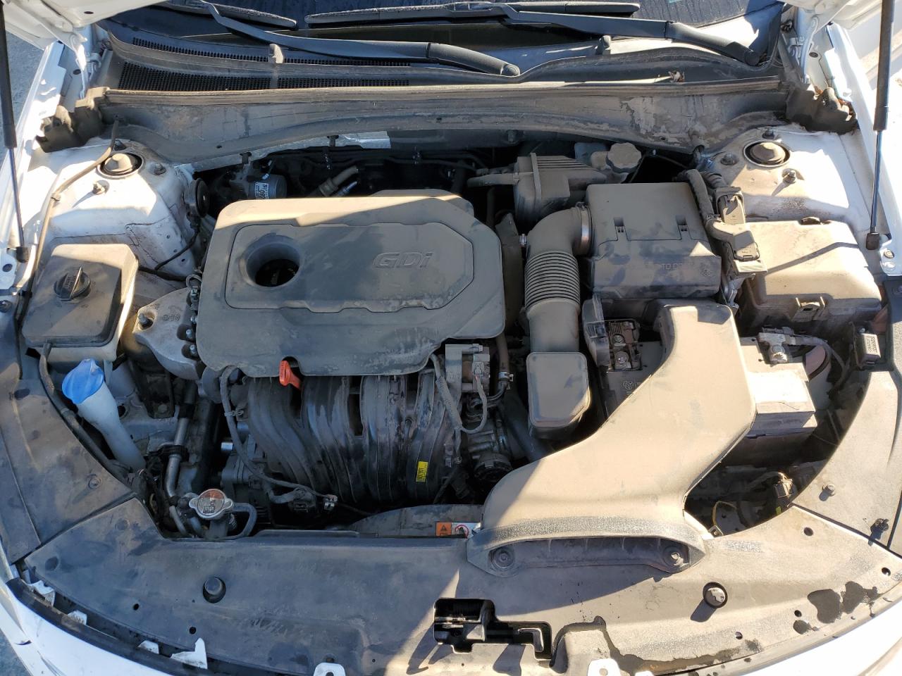 2018 KIA Optima VIN 5XXGU4L39JG218289 Copart auction photo, front end / rear end damage thumbnail 11
