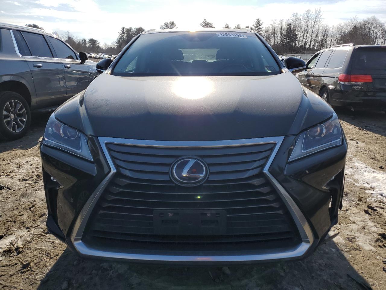 2018 Lexus RX VIN 2T2BGMCA4JC021369 Copart auction photo, side damage thumbnail 5