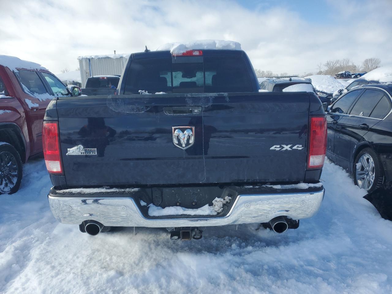 2017 RAM 1500 VIN 1C6RR7LT8HS597160 Copart auction photo, front end damage thumbnail 6