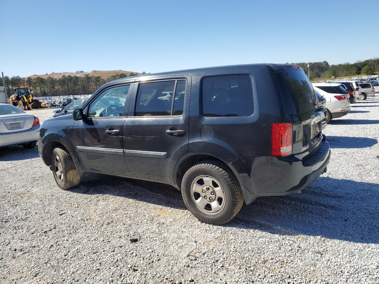 2011 Honda Pilot VIN 5FNYF3H23BB056351 Copart auction photo, front end / mechanical damage thumbnail 2