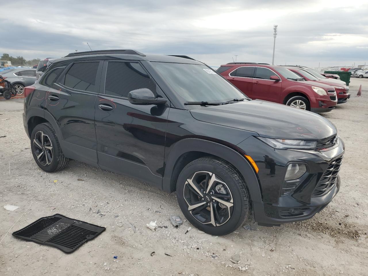 2022 Chevrolet TrailBlazer VIN KL79MTSL7NB099025 Copart auction photo, front end damage thumbnail 4