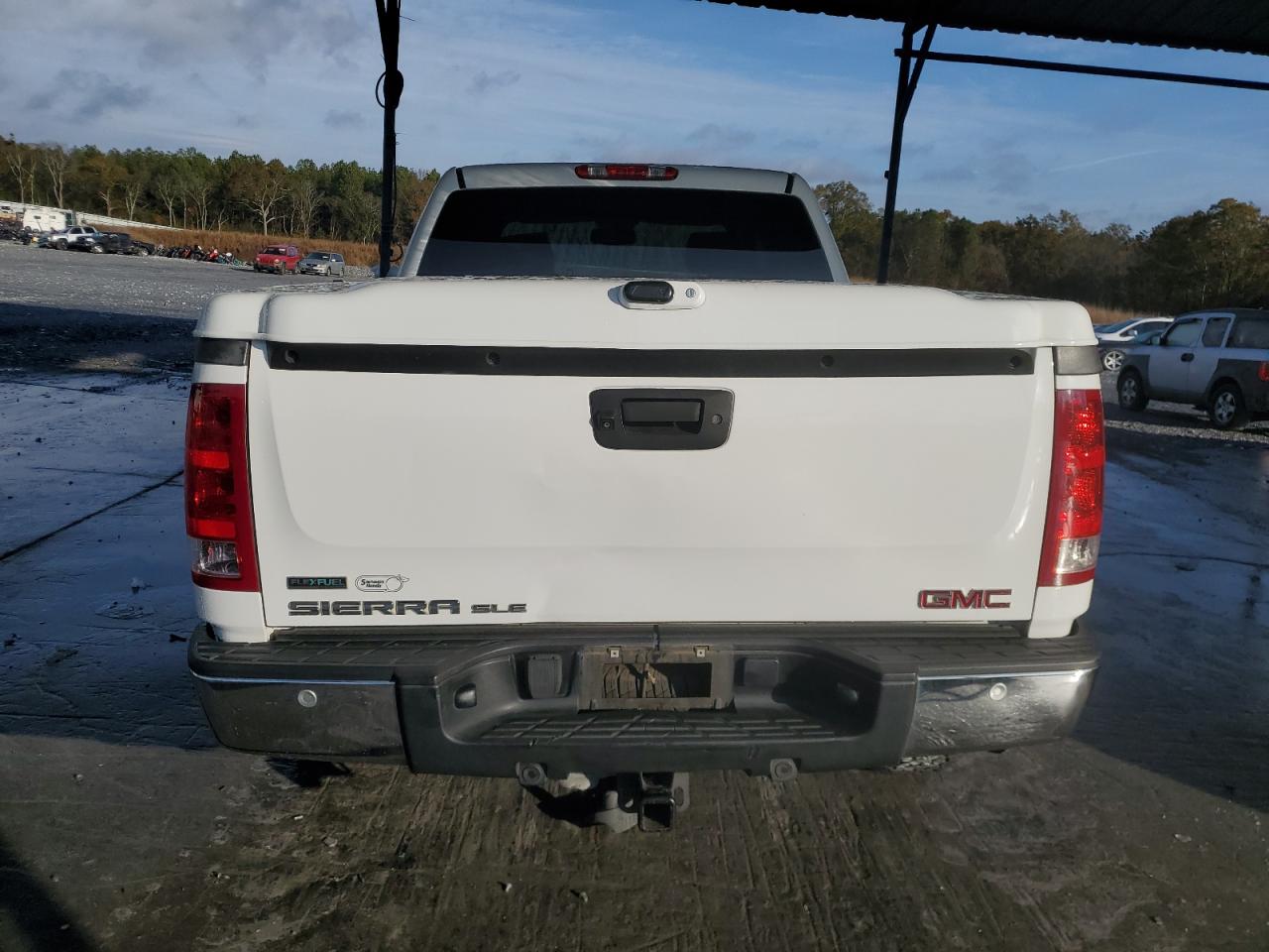 2011 GMC Sierra VIN 3GTP2VE34BG156288 Copart auction photo, side / front end damage thumbnail 6